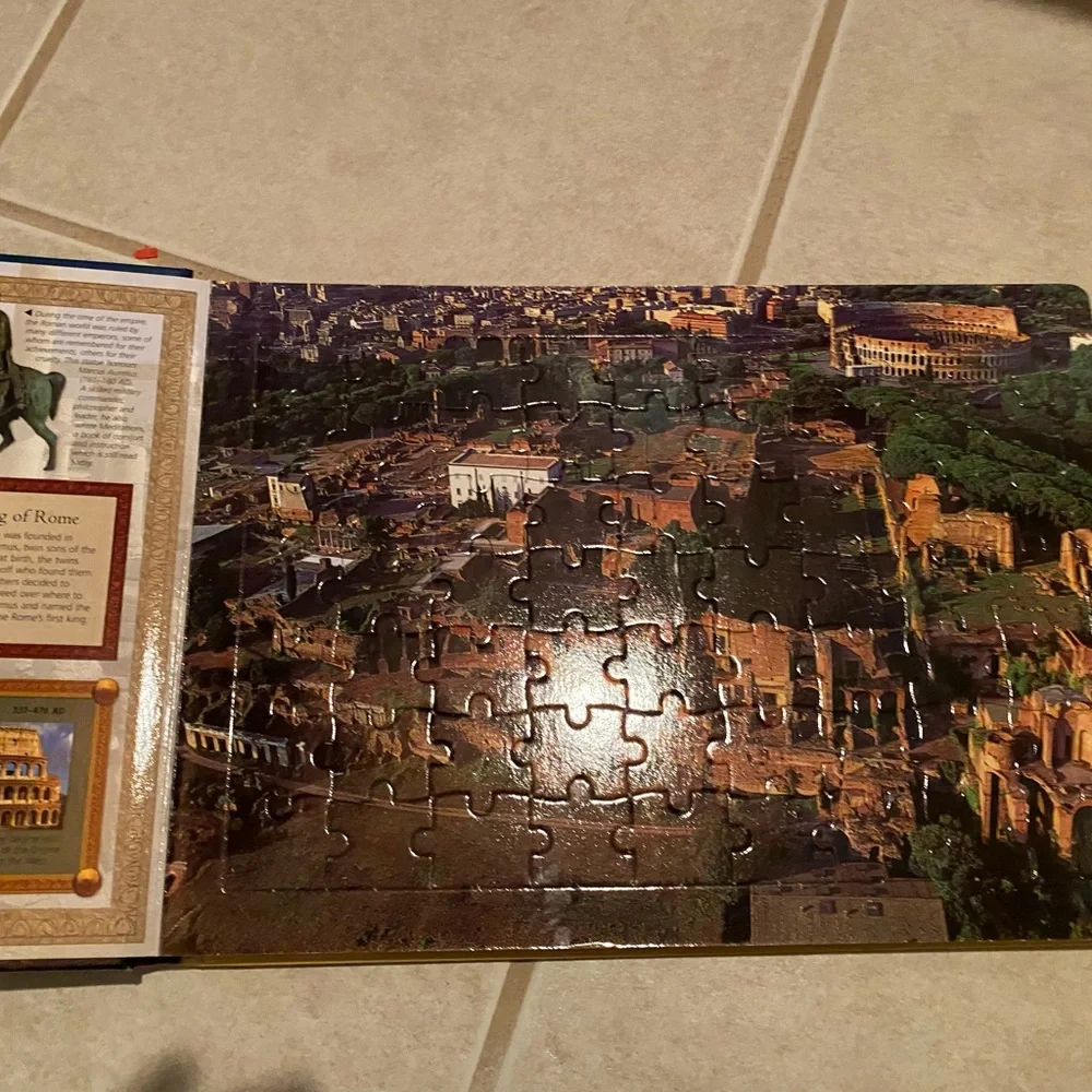 Ancient Rome Jigsaw Book